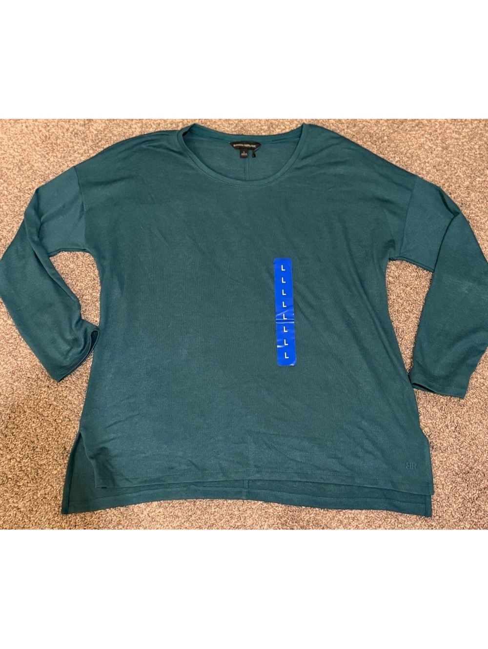 Banana Republic Teal 3/4 Sleeve Tunic Top – Women’s Large